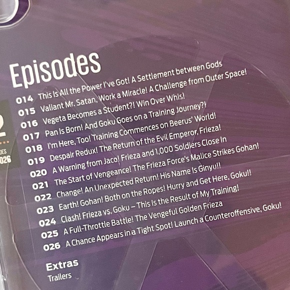 🏷️ Dragon Ball Super Part 2 DVDs - Picture 7 of 15